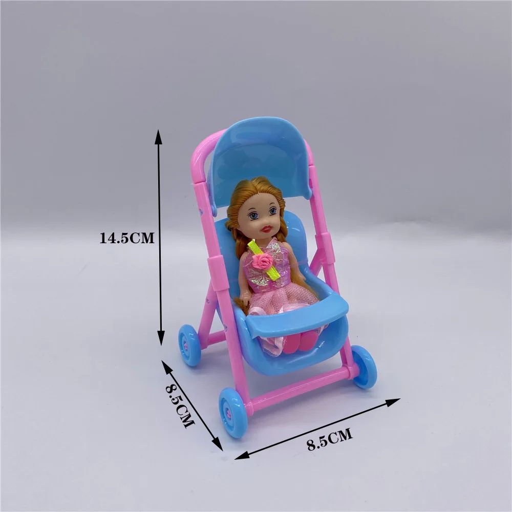 Doll House Stroller Accessories 11.5'' Pregnant Dolls with B - 图2