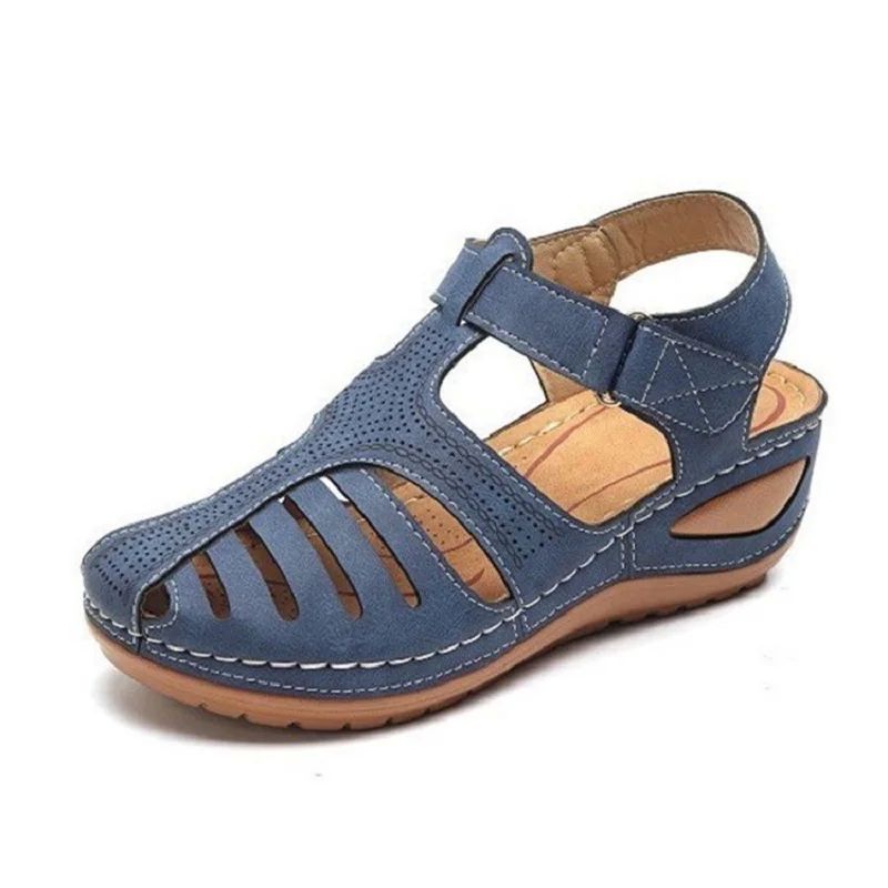 New Summer Women Wedge Sandals Premium Orthopedic Open Toe S - 图3