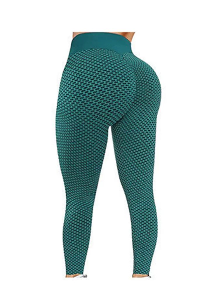 Women Yoga Pants Sports Leggings Sportswear Stretchy Fitness - 图1