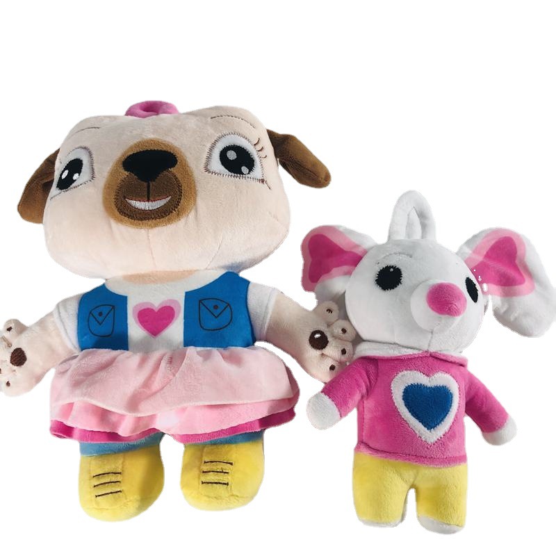 pre-school education adoration kindergarten powder dog and m - 图0