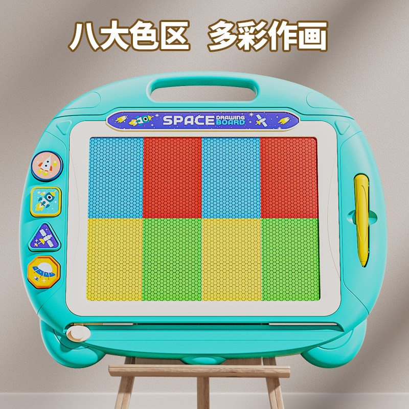 儿童画板家用婴幼儿磁性力可消除的擦写字板1岁宝宝2涂鸦画画玩具,淘宝优惠券,粉丝福利购,淘宝优惠卷