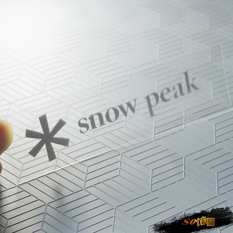 Snow Peak贴纸 雪峰工具箱户外运动标车贴车窗三角窗后窗防水反光