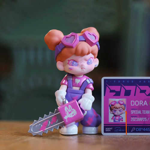 TNT SPACE新品特攻队系列盲盒Zoraa dora全明星1 一代特工队潮玩 - 图1