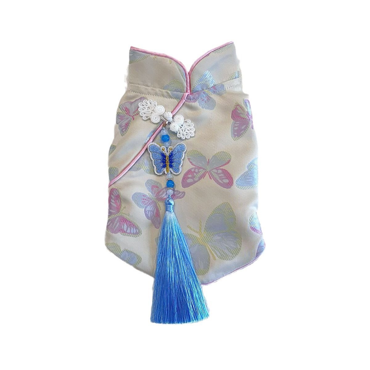 秋冬新款新中式国风旗袍狗狗衣服猫咪宠物服饰雪瑞纳中小型犬柴犬,淘宝优惠券,粉丝福利购,淘宝优惠卷