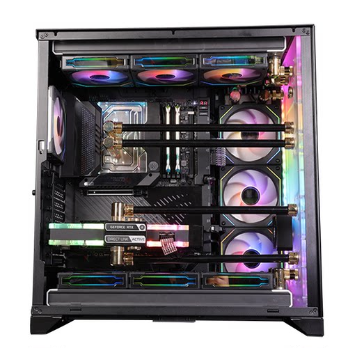 华硕rog全家桶i9 14900K玩家国度4070TI水冷电脑主机4080显卡4090 - 图2