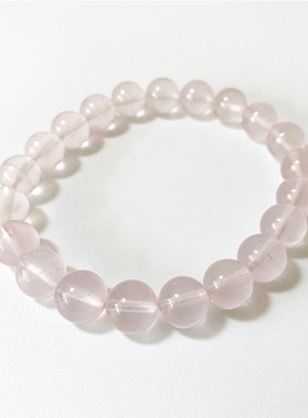 粉晶手链女马达加斯加粉水晶