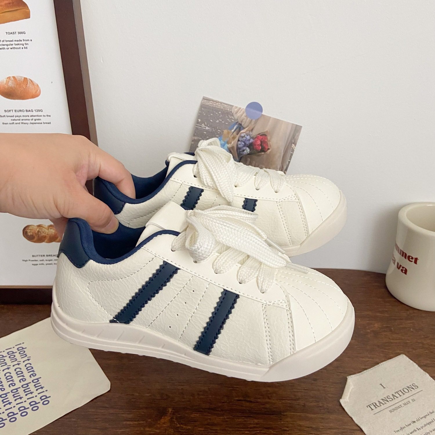 青岛福客来女鞋代工厂小白鞋女2026新款秋季配裙子鞋子百搭面包鞋,淘宝优惠券,粉丝福利购,淘宝优惠卷