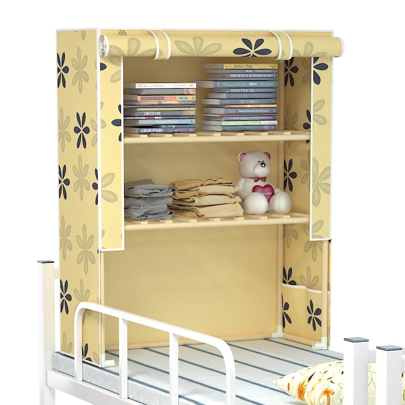 床上衣柜宿舍书架上下铺神器置物架床头收纳架学生寝室实木收纳柜,淘宝优惠券,粉丝福利购,淘宝优惠卷