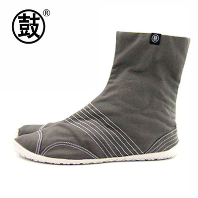 鼓tabi分趾鞋日本正版足袋祭舞cosplay 忍者鞋平底中筒帆布鞋 虎窝淘