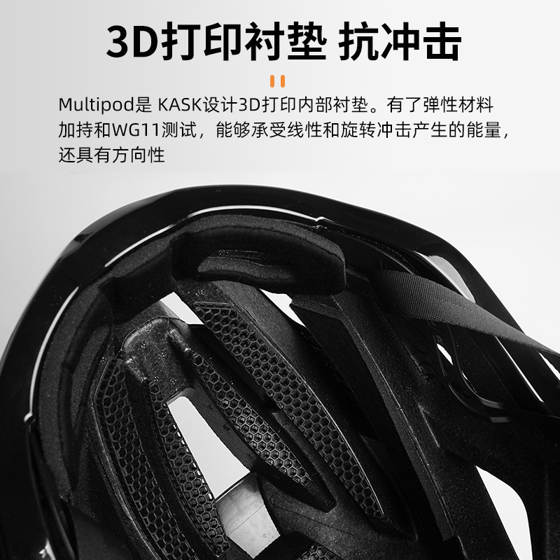 意大利 KASK ELEMENTO碳纤维3D打印公路车骑行头盔自行车气动头盔 - 图2