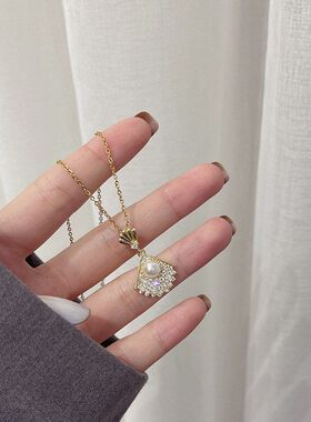 ins女珍珠潮流网红时尚配饰贝壳