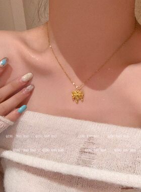 高级感新中式轻奢国风锁百搭时尚