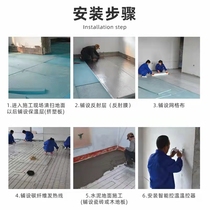 Warm Power Electric Ground Heating Home Full Range Equipment Carbon Fiber Heating Wire Cable Graphene Breeding Geothermal system