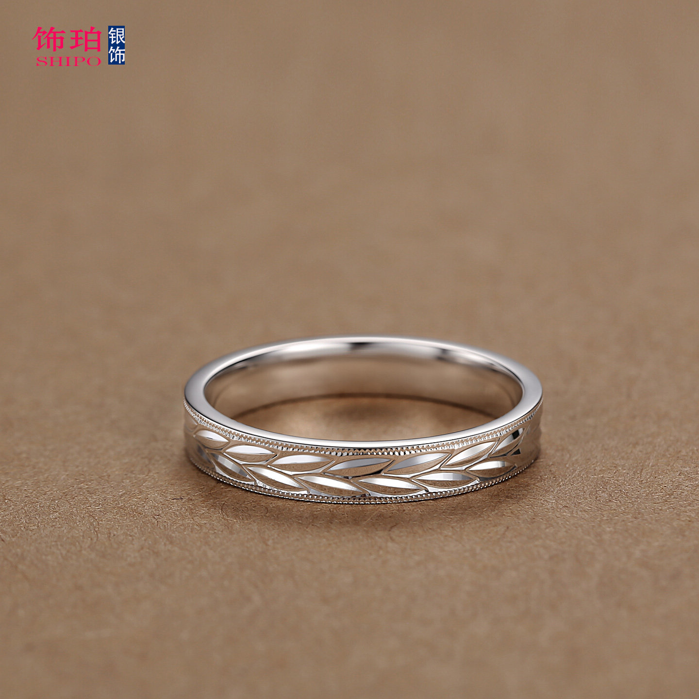 925 silver wheat ear ring for women sterling silver single closed