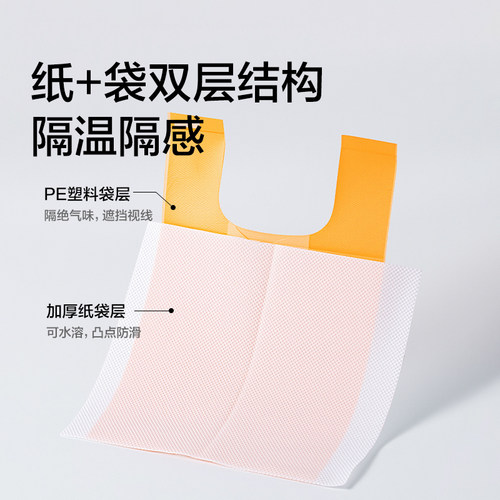 得力Bembam拾便袋狗狗专用便携通用款清洁袋宠物垃圾袋50片/盒 - 图2