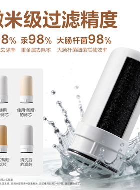 得力净水器水龙头过滤器精滤