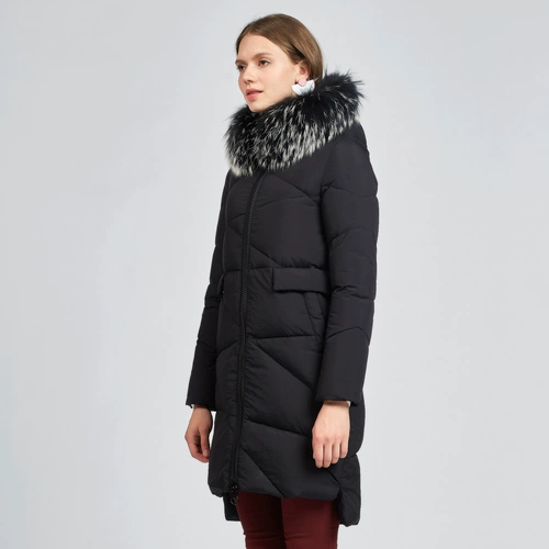 Демисезонный модный длинный пуховик для отдыха, куртка, 2019, средней длины