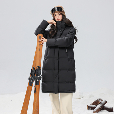 雪中飞运动户外加厚长款羽绒服