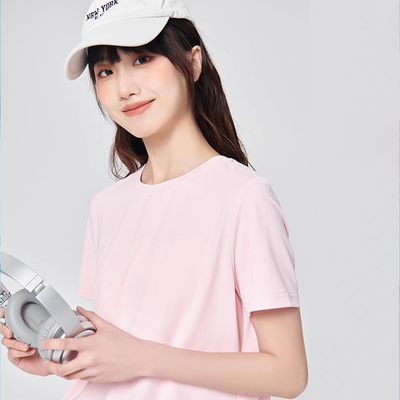 【雪T】雪中飞冰丝短袖t恤2026夏季新薄款男女防晒上衣PC