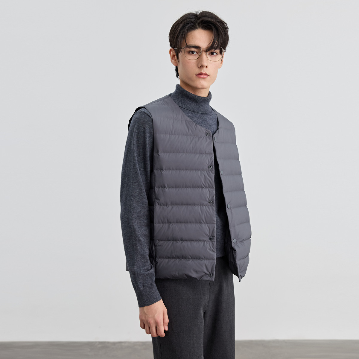 雪中飞2025冬新款羽绒马甲男短款内搭羽绒服商务内胆背心秋冬马夹,淘宝优惠券,粉丝福利购,淘宝优惠卷