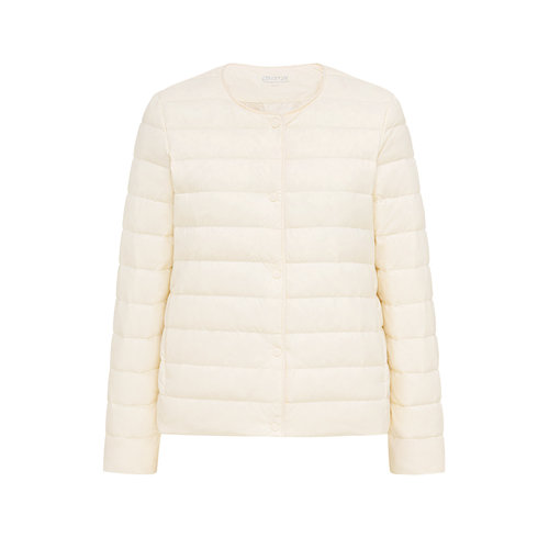 雪中飞25秋冬时尚保暖排骨大码内恤女休闲轻薄短款秋羽绒服长袖 - 图3