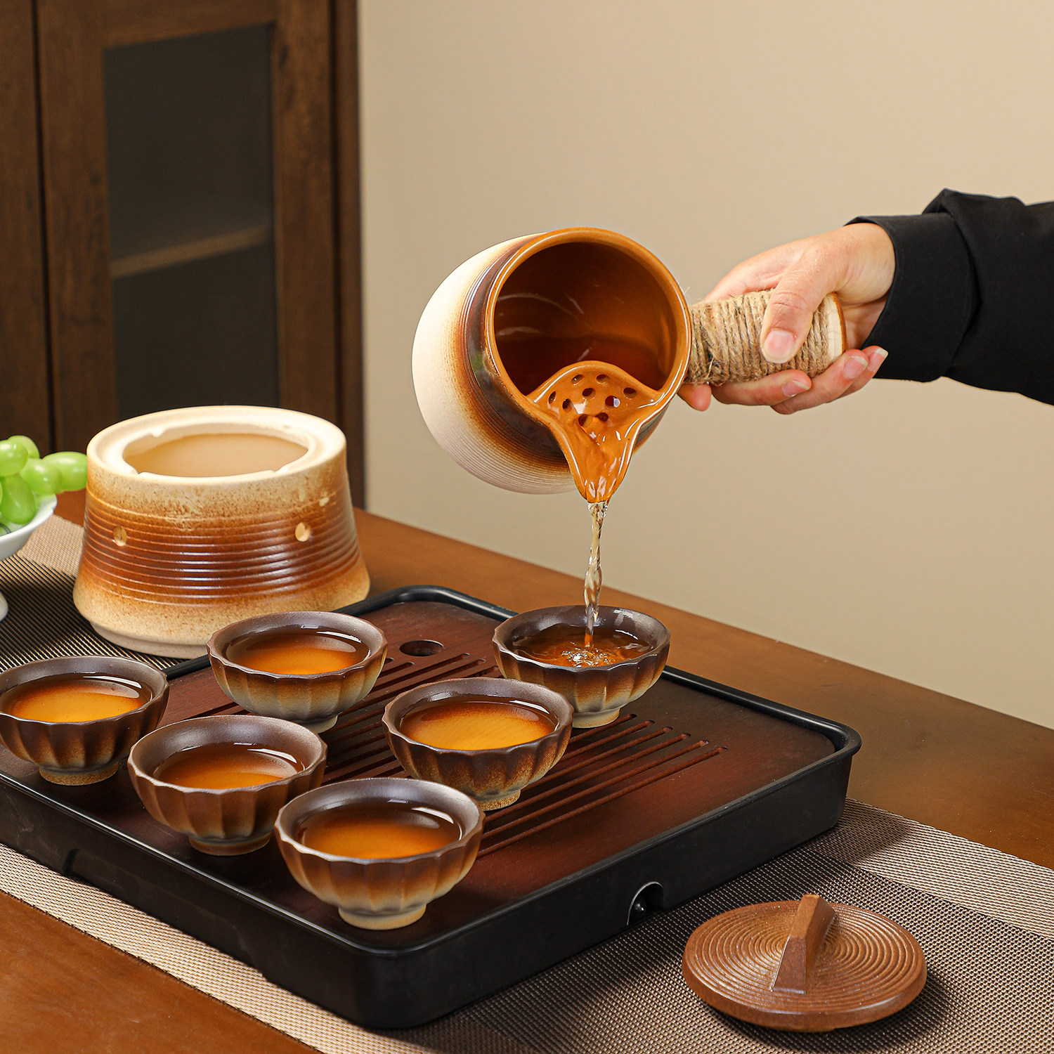 围炉煮茶器具全套烤奶茶罐罐壶专用大容量明火商用户外便携烤奶罐,淘宝优惠券,粉丝福利购,淘宝优惠卷