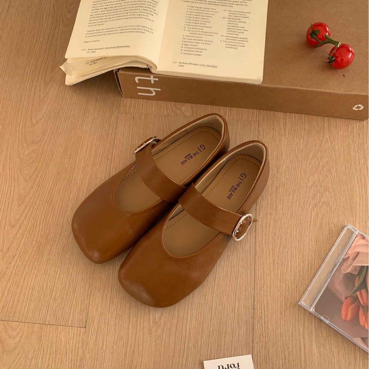 18-01~平底法式晚风玛丽珍单鞋女鞋子2026年春季新款软底豆豆鞋,淘宝优惠券,粉丝福利购,淘宝优惠卷