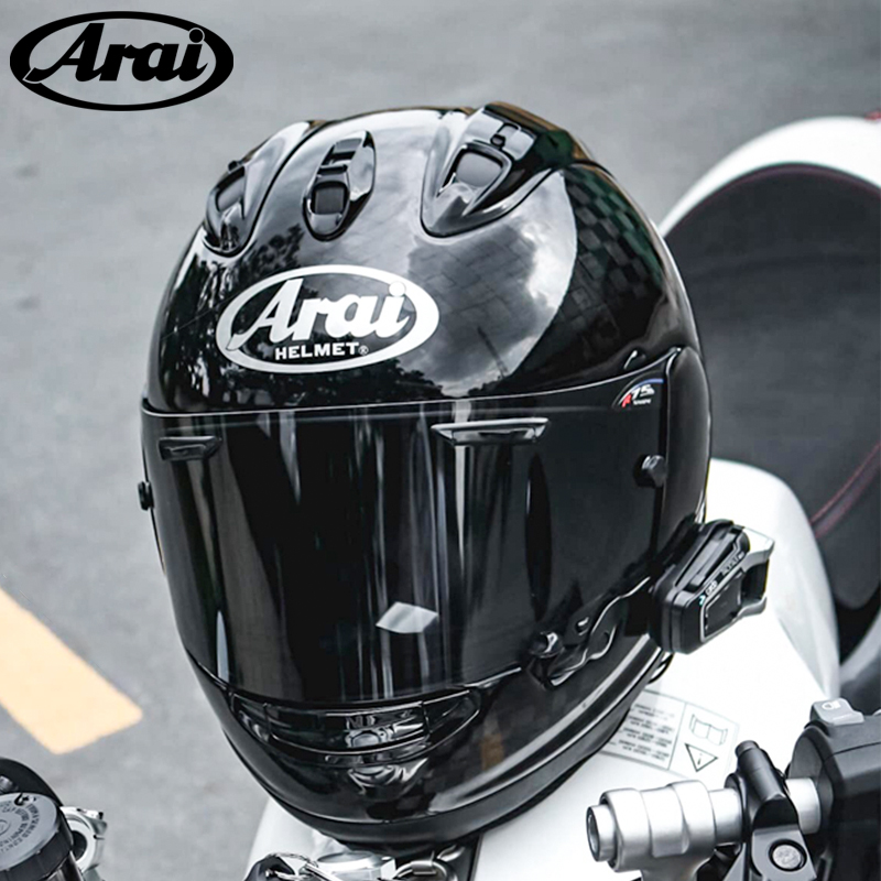 日本ARAI RX-7X SRC碳纤维全盔半盔车手竞技赛车摩托机车骑行头盔-图1