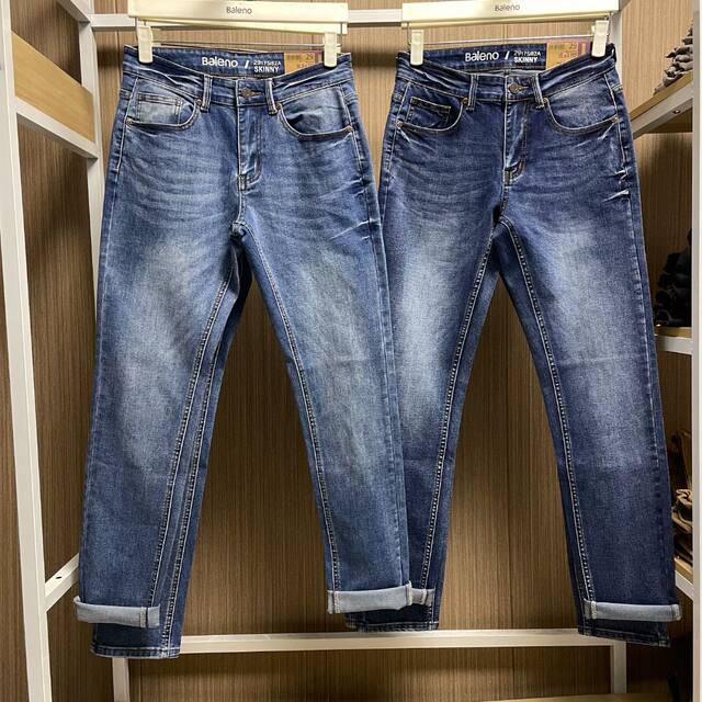 Baleno Men's Trendy Straight Jeans Spring and Summer Style
