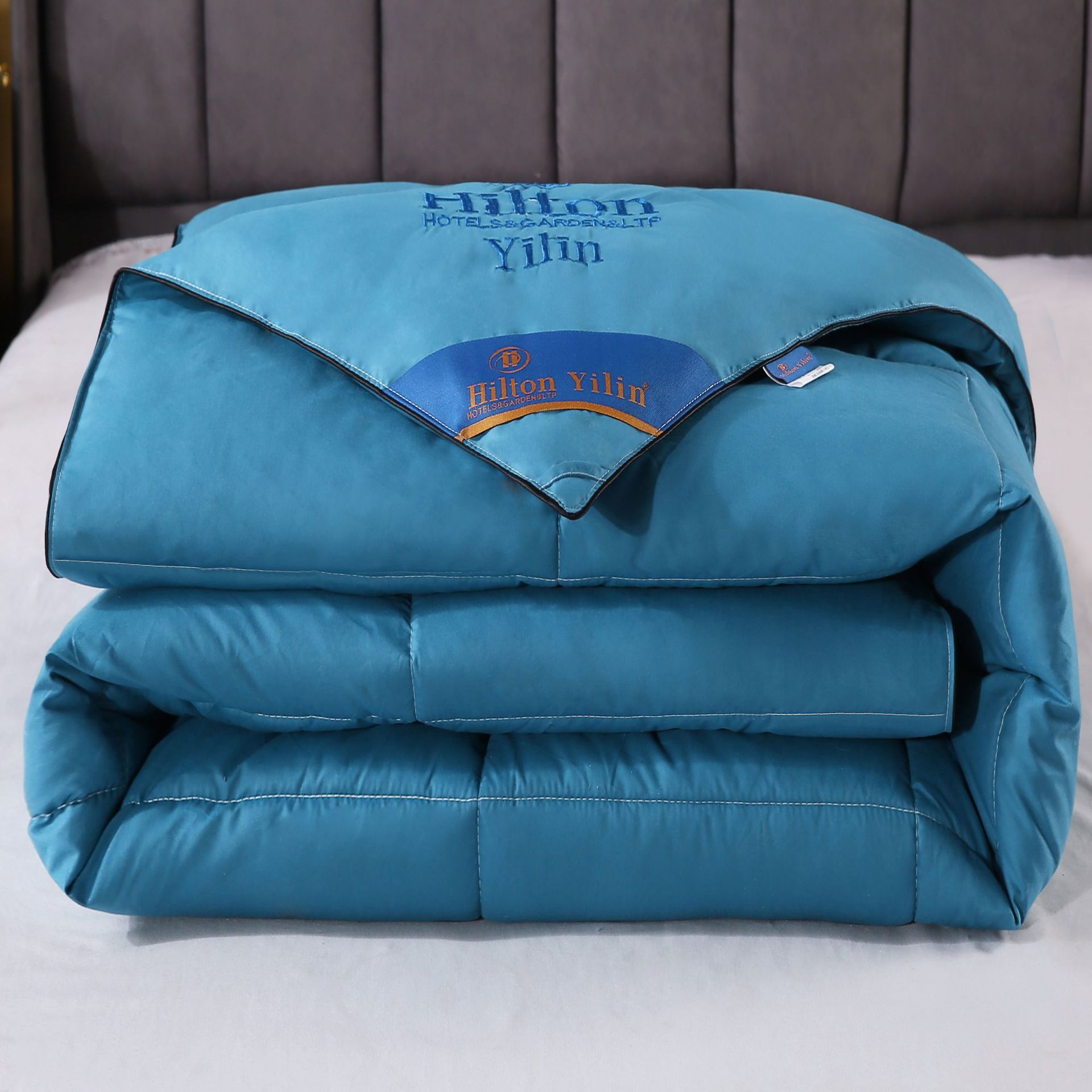 Hilton Yilin thick feather velvet quilt winter quilt hotel - 图0