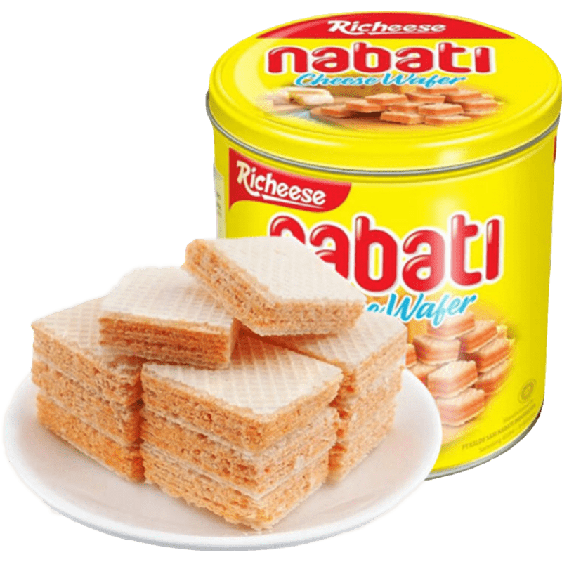 纳宝帝nabati丽芝士nabatl威化饼干 觉闻食品威化饼干