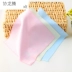 Khăn nước bọt em bé cho bé ăn khăn sơ sinh cung cấp bông một lớp giặt khăn nhỏ khăn vuông khăn tay khăn tay - Cup / Table ware / mài / Phụ kiện