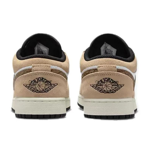 Jordan Air Jordan 1 耐克AJ1男女低帮复古篮球鞋 白黄DZ5368-201 - 图2