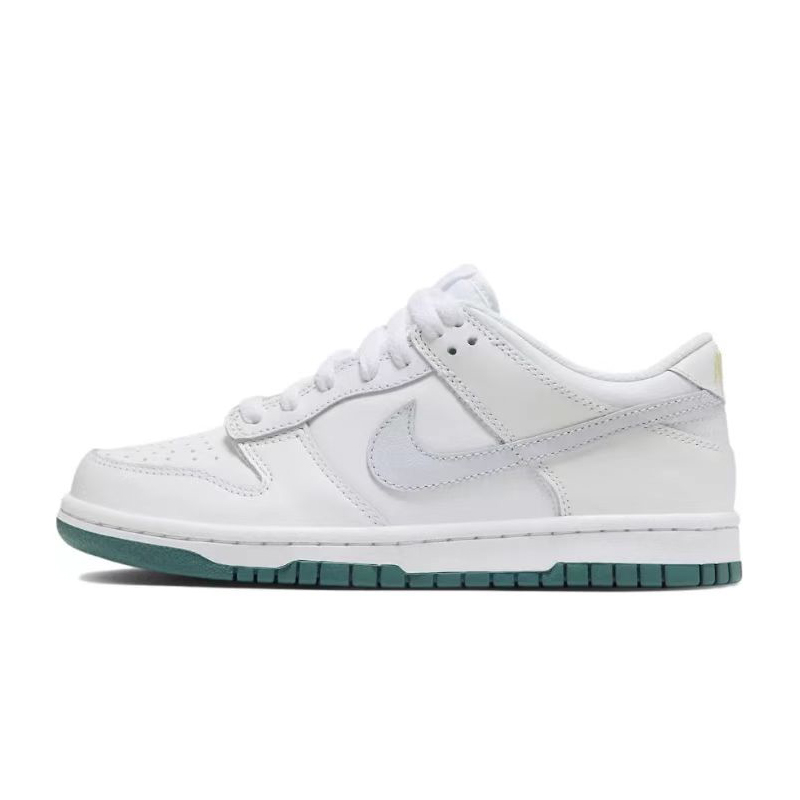 Nike Dunk Low GS白色女子低帮复古休闲运动板鞋 FD9911-101-图2