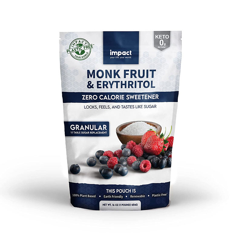 美国直邮impact your life Monk Fruit Erythritol Sweeten甜味剂-图3