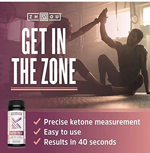 美国直邮Zhou Nutrition Keto TestStrips生酮尿液测试纸快速便捷 - 图1