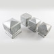 5 packs of column caps, lotus cover, square tube decorative cover, square cap, column fence, iron accessories