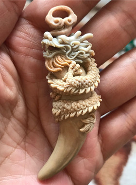 生日礼物龙千银厚果925银气质