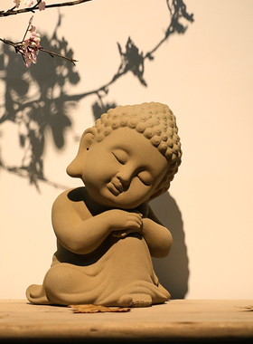 如来现代中式风桌面摆件创意陶瓷