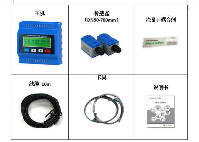 模块式超声波水表流量计传感器外夹式经济型供电8-36VDC可测热量 - 图1