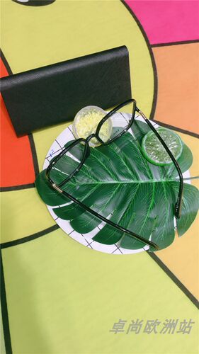 卓尚欧洲站2024新款深圳欧货潮牌时尚百搭蓝光时髦简约眼镜爆款女 - 图1