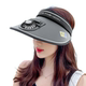 Women's summer fan sun protection hat with large brim