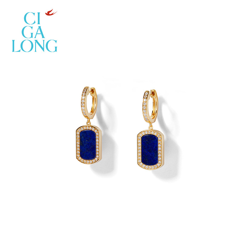 CIGALONG Safe and Sound Lapis Lazuli Necklace