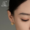 CIGALONG square hole round coin ring