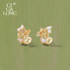 New product purchase coupons CIGALONG Long Zijia Bee Nectar Citrine Necklace Earrings Ring Chinese Jewelry