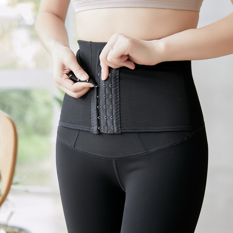 收腹空姐灰一体假透肉打底裤排扣 衣歆打底裤