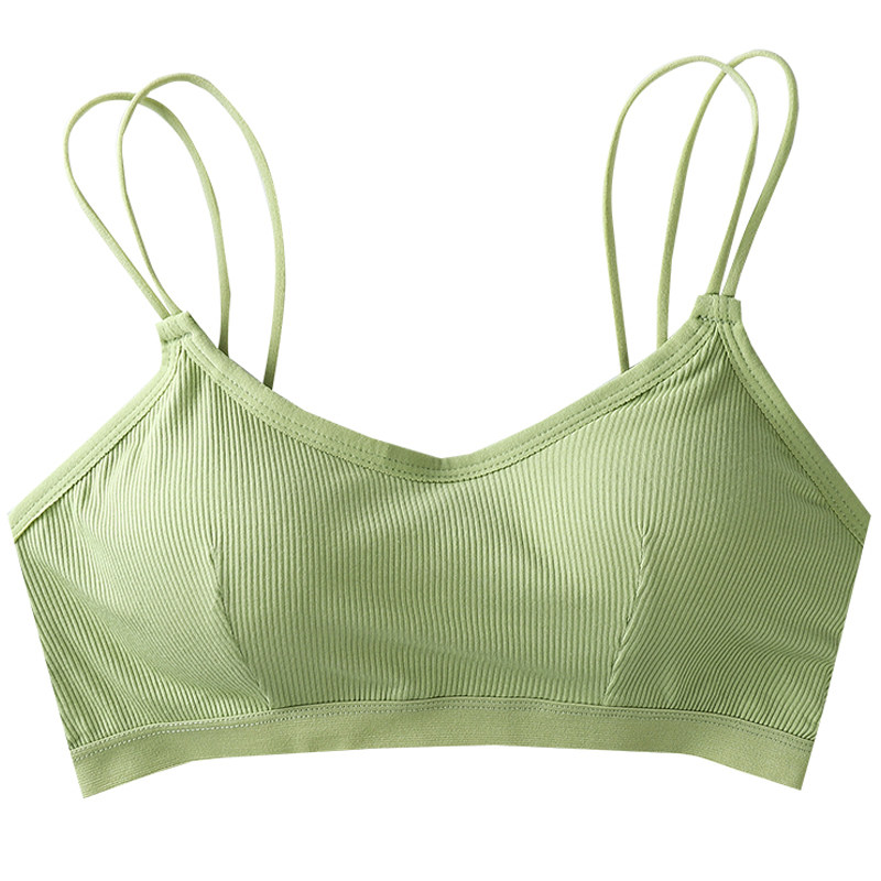 吊带一体夏季纯棉抹胸式新款裹胸 格玛姿抹胸