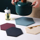 Light luxury casserole Nordic high temperature resistant silicone heat insulation pad