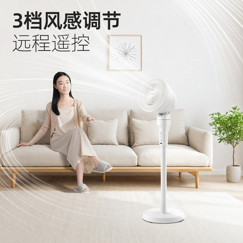 IRIS爱丽思空气循环扇家用台立式落地扇遥控定时电风扇爱丽丝风扇 - 图0