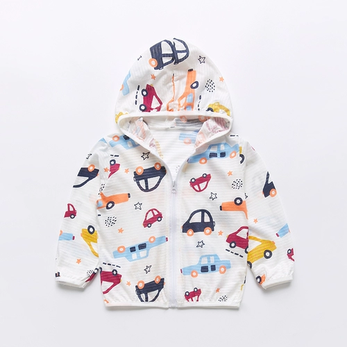 Хлопковый детский солнцезащитный крем, одежда для защиты от солнца, летний кардиган, тонкая дышащая детская ветровка подходит для мужчин и женщин